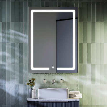 Toreno 600x800mm LED Illuminated Mirror inc. Touch Sensor & Anti-Fog