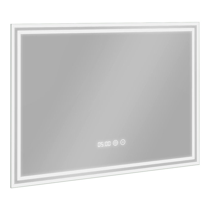 Turin 700x500mm LED Illuminated Mirror Inc. Anti-Fog, Digital Clock & Touch Sensor - MIR009  Feature
