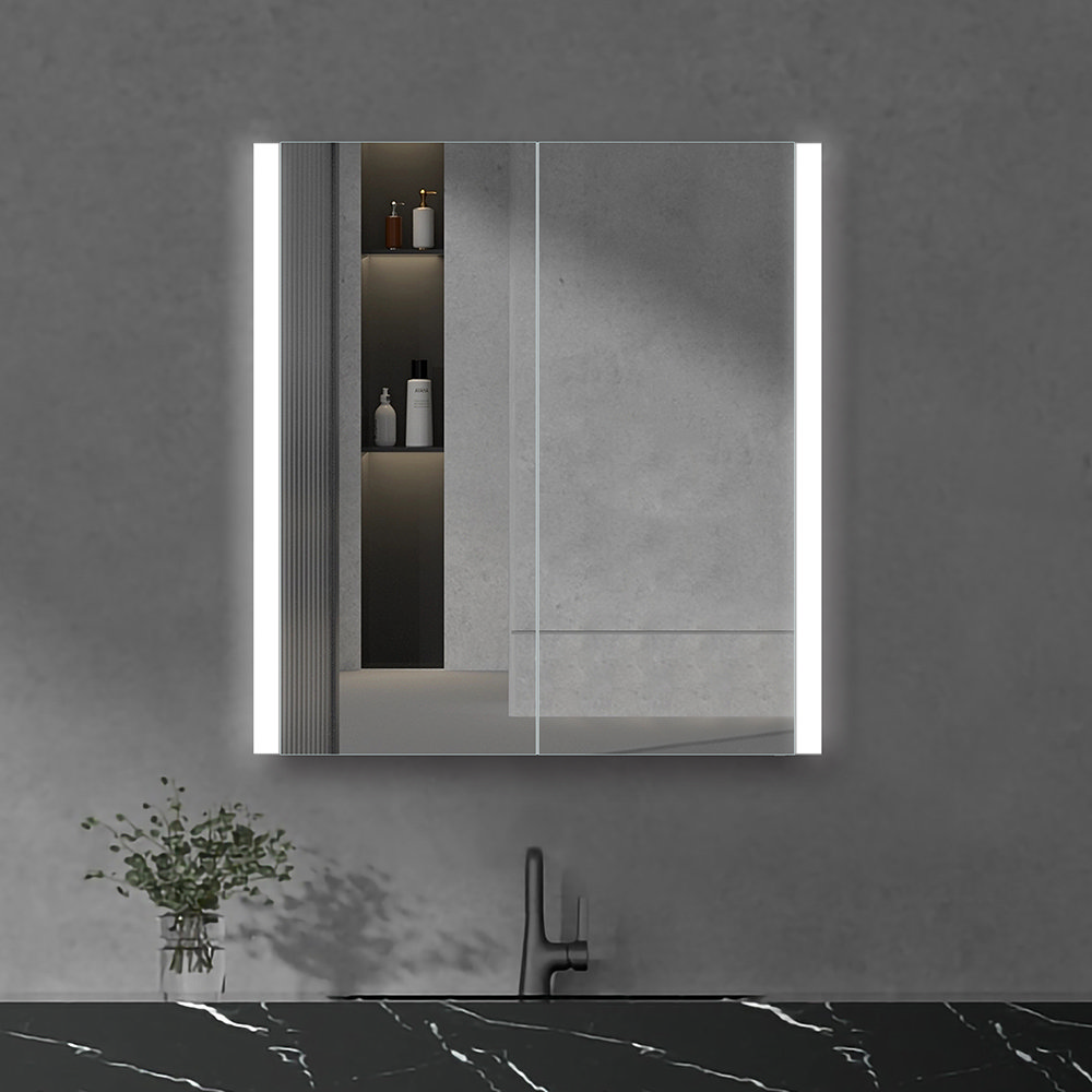 HIB Ella LED Ambient Mirror | Now At Victorian Plumbing.co.uk