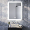Toreno 600x800mm Ambient Colour Change LED Bluetooth Mirror with Touch Sensor and Anti-Fog