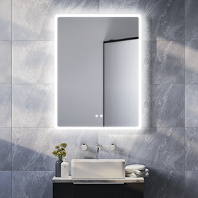 Toreno 600x800mm Ambient Colour Change LED Bluetooth Mirror with Touch Sensor and Anti-Fog