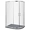 Toreno RH 900 x 800 Offset Quadrant Shower Enclosure inc. Slate Effect Tray Large Image