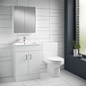 Toreno 500 B-Shaped Complete Modern Bathroom Package