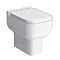 Turin Cloakroom Suite Inc. Pro 600 Toilet (White Gloss)  Feature Large Image