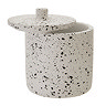 Turin Concrete Cotton Jar with Lid  Profile Large Image