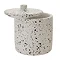 Turin Concrete Cotton Jar with Lid  Profile Large Image