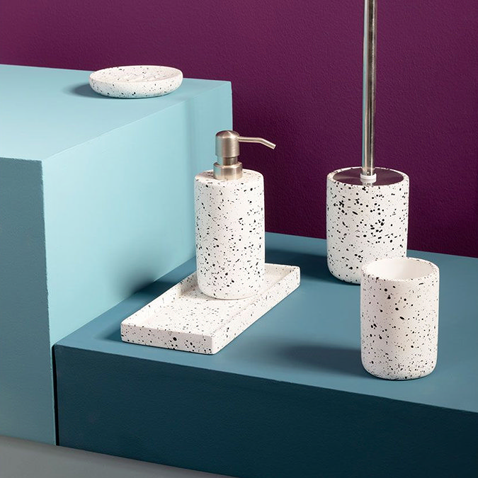 Toreno Concrete Soap Dish Profile Large Image