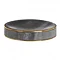 Turin Grey Marble Brass Effect Soap Dish  Profile Large Image