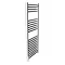 Turin Heated Towel Rail - W500 x H1200mm - Chrome - Straight Feature Large Image