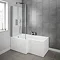 Turin L-Shaped 1500 Complete Bathroom Package  Feature Large Image