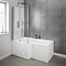Turin L-Shaped 1600 Complete Bathroom Package  Feature Large Image
