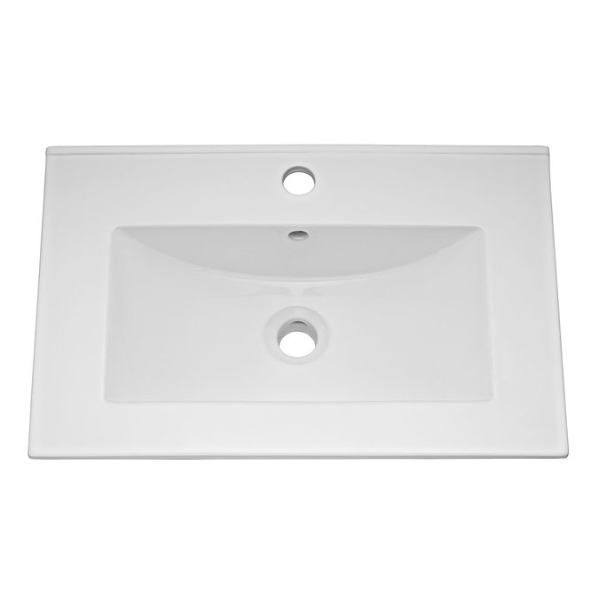 Turin Light Grey 500mm Modern Vanity Unit  Feature Large Image