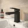 Toreno Modern Black Basin Mono Mixer Tap