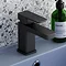 Toreno Modern Black Basin Mono Mixer Tap  Newest Large Image