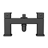 Toreno Modern Black Chrome Bath Shower Mixer Tap inc. Shower Kit - BPT7131 Standard Large Image