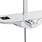 Turin Modern Thermostatic Shower with Shelf + Temperature/Shower Time Display Profile Large Image