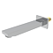 Milan Modern Wall Mounted Bath Spout - Chrome