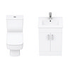 Toreno Small 4-Piece Suite  In Bathroom Large Image