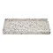 Turin Concrete Rectangular Bathroom Accessories Tray Large Image