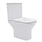 Turin Square Rimless 4-Piece Modern Bathroom Suite  additional Large Image