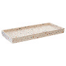 Turin Terrazzo-Effect Concrete Rectangular Bathroom Accessories Tray Large Image