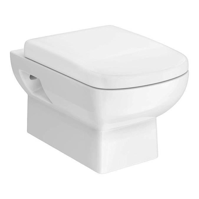 Turin Wall Hung Toilet with Concealed Cistern + Frame  Feature Large Image