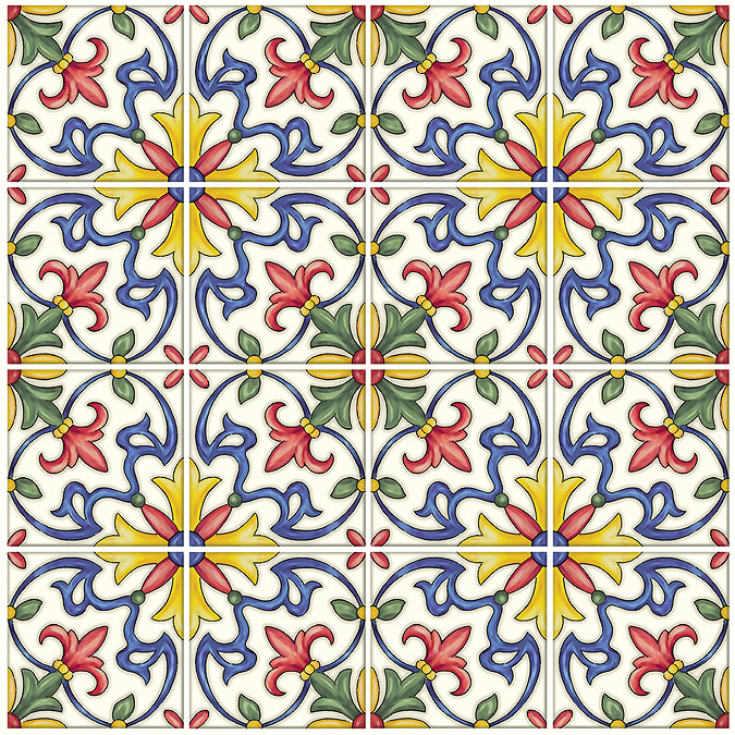 Tuscan Peel & Stick Backsplash Tiles - Pack of 4  Profile Large Image