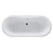 Premier Grosvenor 1700 Double Ended Roll Top Bath Inc. Chrome Legs Profile Large Image