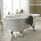 Premier Grosvenor 1700 Double Ended Roll Top Bath Inc. Chrome Legs Large Image
