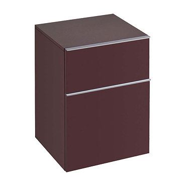 Twyford 3D Side Cabinet - Plum  Profile Large Image