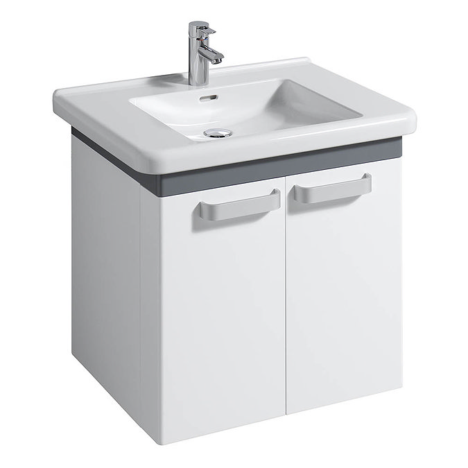 Twyford All 650mm Two Door Vanity Unit with 750mm Basin Large Image