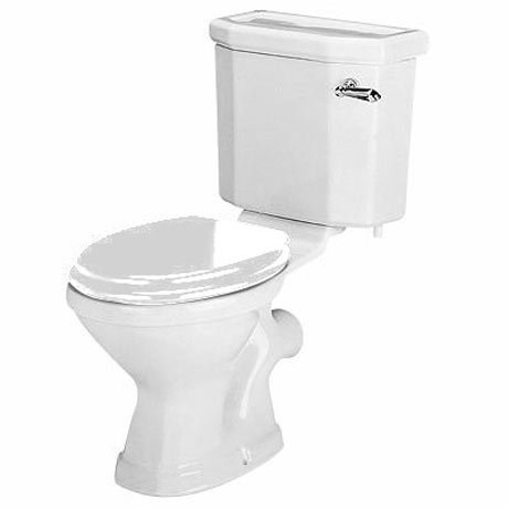 Twyford Clarice Close Coupled WC + Soft Close Seat Large Image