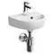 Twyford E100 Round 360mm 1TH Handrinse Basin Large Image