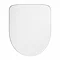 Twyford E100 Round Close Coupled WC + Soft Close Seat Feature Large Image