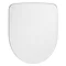 Twyford E100 Round Soft Close Toilet Seat and Cover with Quick Release Large Image