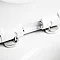 Twyford E100 Square Raised Height Close Coupled WC + Soft Close Seat Feature Large Image