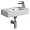 Twyford E200 Centre Bowl Washbasin (500 x 250mm - Right Hand Tap Hole) Large Image