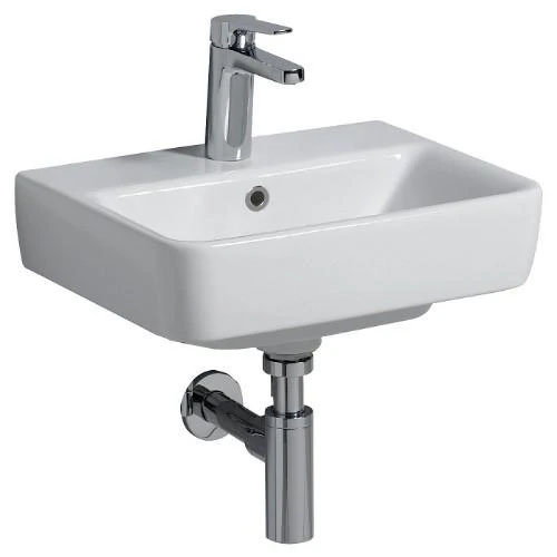 Twyford E200 Handrinse Basin 450 x 340mm 1TH - E24811WH Large Image