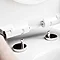 Twyford E200 Square Compact Wall Hung WC + Soft Close Seat Standard Large Image
