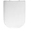 Twyford E500 Square Soft Close Toilet Seat and Cover Large Image