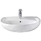 Twyford Galerie 550mm 1TH Washbasin - GN4221WH Large Image