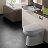 Twyford Galerie Back to Wall WC + Standard Seat  Feature Large Image