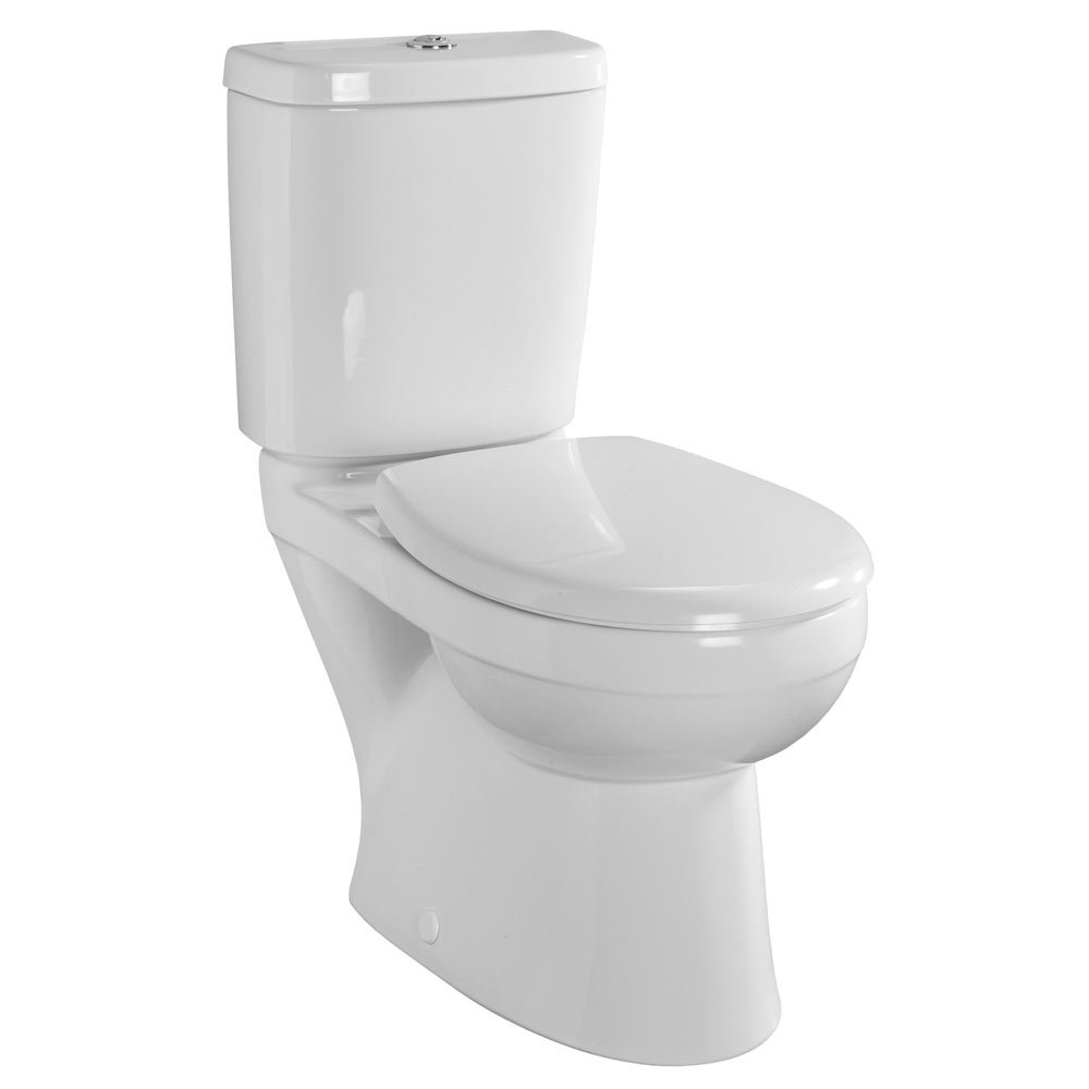 Twyford Galerie Plan Flushwise Close Coupled WC + Standard Seat