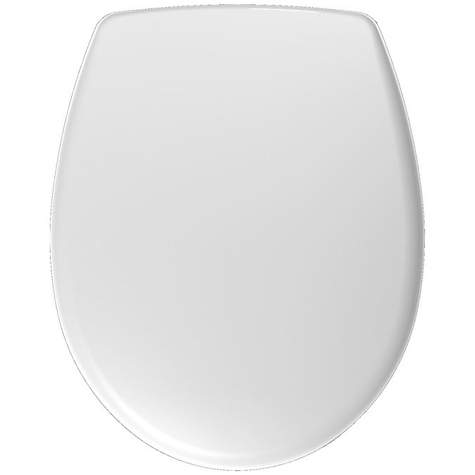 Twyford Galerie Toilet Seat and Cover with Bottom Fix Stainless Steel Hinges Large Image