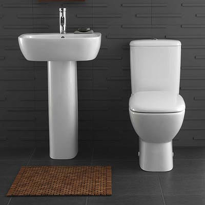 Twyford Moda Close Coupled Toilet  Feature Large Image