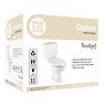 Twyford Option Grab & Go Close Coupled Toilet, Cistern & Seat