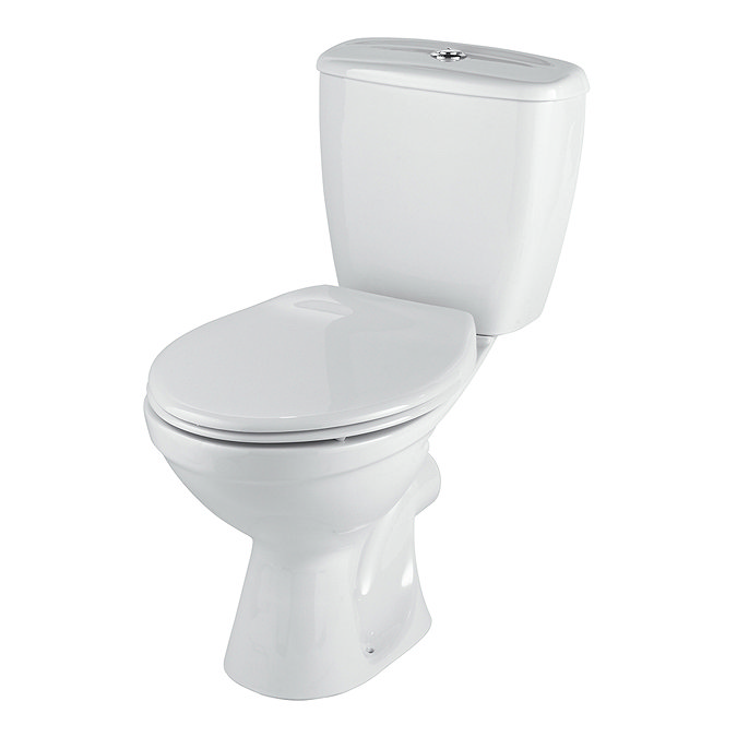 Twyford Option Grab & Go Close Coupled Toilet, Cistern & Seat