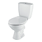 Twyford Option Grab & Go Close Coupled Toilet, Cistern & Seat