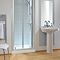 Twyford Square Shower Tray with Upstand 760 x 760mm