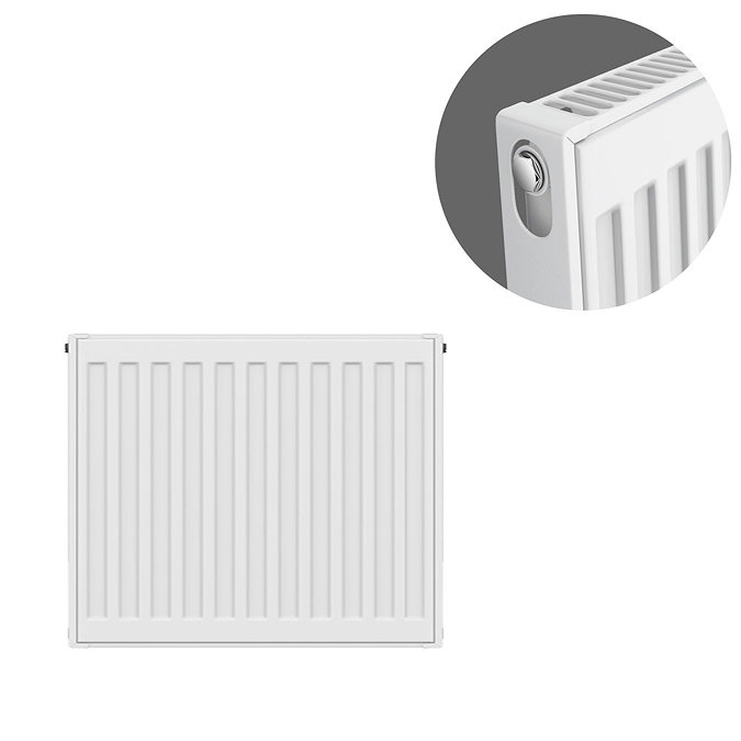 Type 11 Compact Single Convector Radiator - H300 x W400mm - S304K Large Image